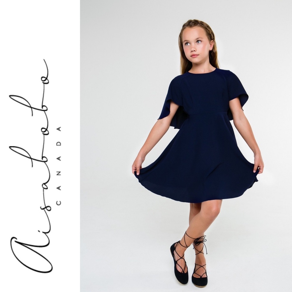 Aisabobo Chloe cape style dress